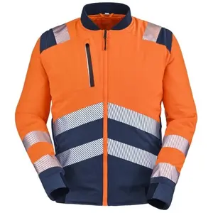 Comparateur de prix : CEPOVETT Blouson haute visibilité teddy alpilles entre 4 et 6 2xl 100 - 200 g polyester blouson 1 pièce(s) blouson teddy alpilles manches amovibles orange/bleu
