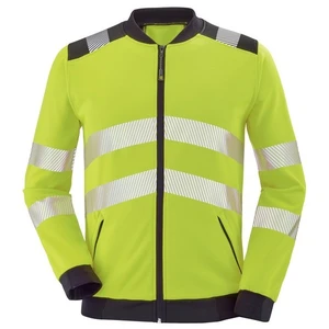 Cepovett - Sweat-Shirt zippé VALLOUISE HV M - Jaune/Noir