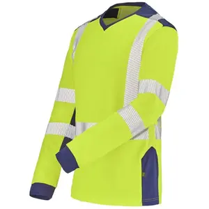 Comparateur de prix : CEPOVETT Tee-shirt manches longues Mixte Jaune fluo Taille 2/M