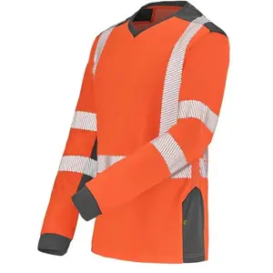 Comparateur de prix : CEPOVETT Tee-shirt  manches longues Mixte Orange fluo Taille 0/XS  