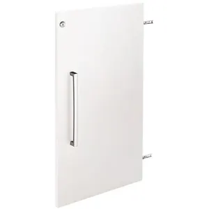 Lot 2 portes basses pour bibliothèque modulaire pas cher