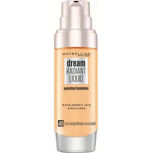 Maybelline Dream Radiant Liquid Fond De Teint Eclat 48 Beige Soleil pas cher