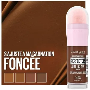 Comparateur de prix : Maybelline - Perfecteur de teint 4-en-1 Fond de teint 20 ml Marron unisex