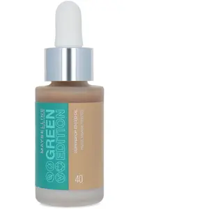 Comparateur de prix : Maybelline New York - Huile Visage Teintée Green Edition - Teinte 40