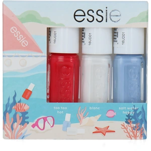 ESSIE - Coffret Mini Trio Summer 2022 - Too too hot, blanc, salt water... pas cher