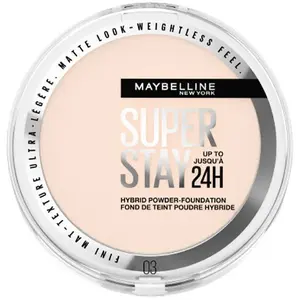MAYBELLINE Fond de teint poudre hybride suprestay 24heures 03 9 gr TU pas cher