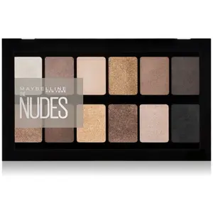 Comparateur de prix : Maybelline New York   Palette Fards à Paupières   The Nudes   12 couleurs