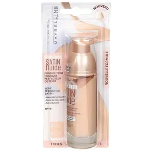 GEMEY MAYBELLINE Fond de teint Fluide Dream Satin 03 Ivoire Blister pas cher