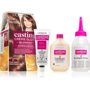L Oréal Paris Casting Creme Gloss coloration cheveux teinte 554 Spicy ... pas cher