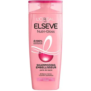 Shampooing Elsève Nutri-Gloss L'OREAL PARIS - Cheveux Ternes - 290 ml pas cher