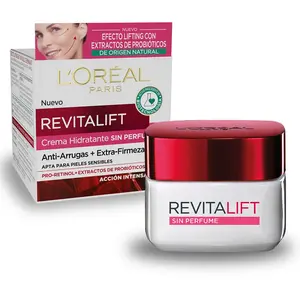 Comparateur de prix : L'Oréal Paris - Crème de Jour Anti-Rides sans Parfum Revitalift - 50 ml - TU