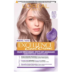 L'Oréal París Excellence creme tinte #8,11-rubio claro ceniza pas cher