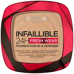 Comparateur de prix : L'Oréal Paris Infaillible 24H Fond de Teint en Poudre 140 Beige Doré