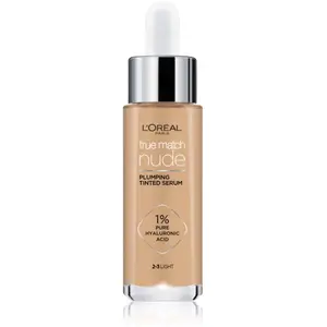 Comparateur de prix : L'Oréal Paris True Match Nude Plumping Tinted Serum (Various Shades) - 2-3  Light