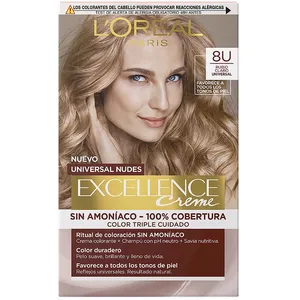 L'Oréal París Teinture Excellence Nudes #8u-blond clair pas cher