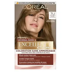 Comparateur de prix : L'Oréal Paris Excellence Crème Universal Nudes Coloration N°7 Blond