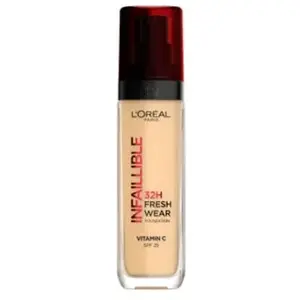 Comparateur de prix : L'OREAL PARIS INFAILLIBLE Fond de teint - Longue tenue 32h - - Vanille