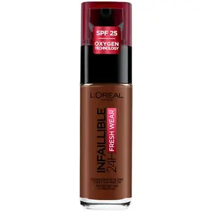 L'Oréal Paris Infaillible 32h Freshwear Fond de Teint Fluide N°390 Ebène 30ml pas cher