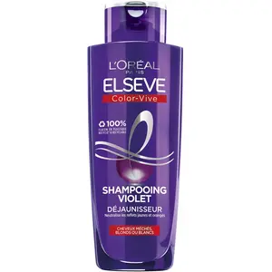 Comparateur de prix : L'Oréal Paris Shampooing Elsève L'OREAL Color-Vive Violet Déjaunisseur - 200 ml