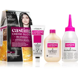 Comparateur de prix : L Oréal Paris Casting Creme Gloss coloration cheveux teinte 100 Deep B...