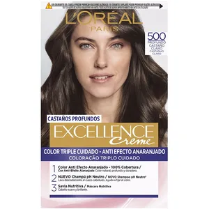 Comparateur de prix : Colorations L'oréal  Coloration Excellence Crème Brunette - 500 True Light B