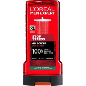 Men Expert Stop Stress Gel Douche - 300 ml - L'Oréal Paris pas cher