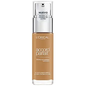 Comparateur de prix : L'Oréal Paris Accord Parfait Fond de Teint Fluide 5.5 N Soleil 30ml