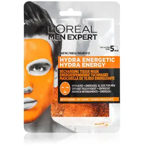 Comparateur de prix : L'Oréal Paris Men Expert Hydra Energetic Masque en Tissu 30 g