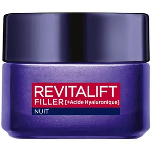 Comparateur de prix : L'Oréal Paris Revitalift Filler +Acide Hyaluronique Soin Nuit 50ml