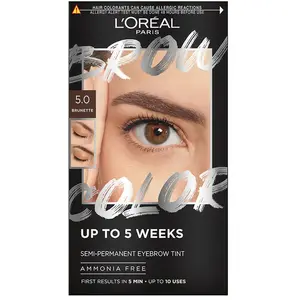Comparateur de prix : L’Oréal Paris Brow Color teinture sourcils teinte 5.0 Brunette 1 pcs