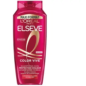 Comparateur de prix : L Oréal Paris - Elseve Color Vive Shampoing 500 ml unisex