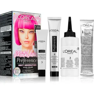 L’Oréal Paris Préférence Meta Vivids coloration semi-permanente pour cheveux teinte 7.222 Meta Pink 1 pcs pas cher