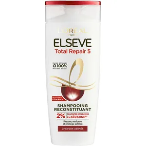 L'Oréal Paris Elseve Total Repair 5 Shampooing Cheveux Abîmés 350ml pas cher