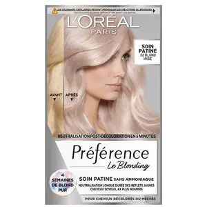 Comparateur de prix : Préférence Soin patine, service post-décoloration -  Blonirisé - L'Oréal Paris