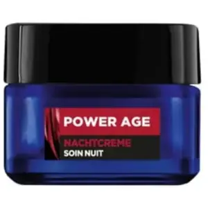 L'Oréal Men Expert Power Age Soin Nuit Acide Hyaluronique - 50ml pas cher