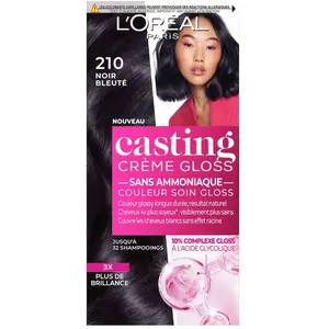 Comparateur de prix : L'Oréal Paris Coloration Gloss 210 Noir Bleuté