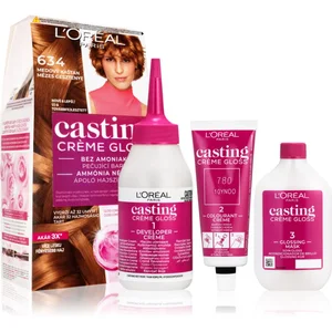 Comparateur de prix : L Oréal Paris Casting Creme Gloss coloration cheveux teinte 634 Miel M...