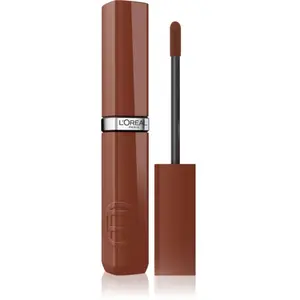L’Oréal Paris Infaillible Laque Resistance rouge à lèvres liquide longue tenue qui procure hydratation et brillance teinte 515 Brow Espresso 4.3 ml pas cher