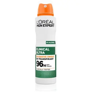 L Oréal Paris Men Expert Clinical Ultra spray anti-transpirant pour ho... pas cher