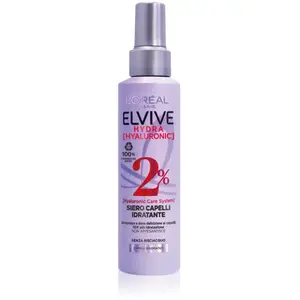 Comparateur de prix : L'ORÉAL Paris Elvive Siero Spray per Capelli Hydra Hyaluronic avec système de soin hyaluronique 2% di Sérum hydratant pour cheveux 150 ml Fabriqué en Italie