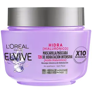 Comparateur de prix : Masque pour cheveux L'Oreal Make Up Elvive Hidra Acide Hyaluronique (300 ml)