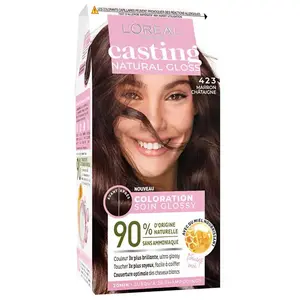L'Oréal Paris Casting Natural Gloss Coloration 423 Marron Châtaigne pas cher