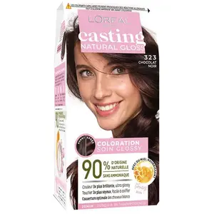 Comparateur de prix : L'Oréal Paris Casting Natural Gloss Coloration 323 Chocolat Noir