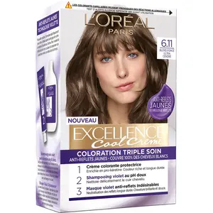 Comparateur de prix : L'Oréal Paris Excellence Cool Crème 7.11 Blond Ultra Cendré