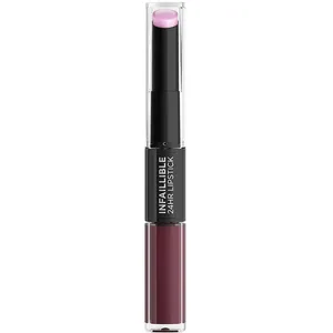 L’Oréal Paris - Duo 24H 801 Toujours Toffee Rouge à lèvres 5.7 g Or rose female pas cher