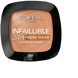 L´oreal L'OREAL PARIS Poudre bronzante Infaillible 24h Freshwear - 250 Clair pas cher
