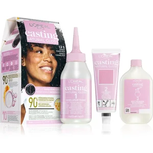 L’Oréal Paris Casting Creme Natural Gloss coloration semi-permanente pour cheveux teinte 123 BLACK GANACHE pas cher