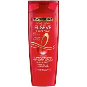 L'Oréal Paris Elseve Shampooing Soin Cheveux Colorés Maxi Format 500ml pas cher
