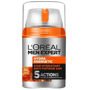 Comparateur de prix : Men Expert Hydra Energetic Anti-Fatigue 24H - 50 ml - L'Oréal Paris