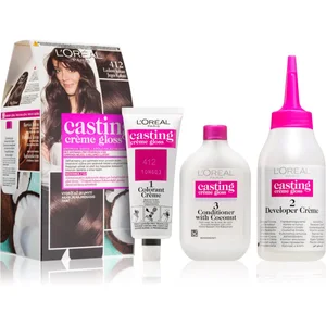 Comparateur de prix : L Oréal Paris Casting Creme Gloss coloration cheveux teinte 412 Iced C...